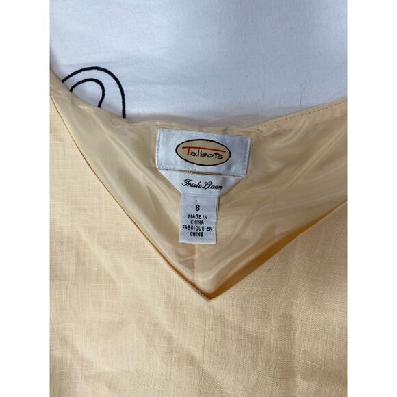 Talbots 100% Irish Linen Dress - Picture 3 of 8